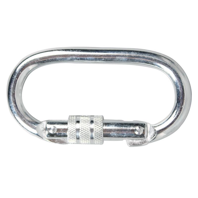 Outdoor Climbing D-Type Safety Hook with Lock 3-Pack