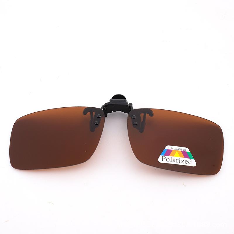 YEZIXIN Polarized Myopia Clip-on Sunglasses1Pcs Set for Driving Fishing Night Vision Sun Shading Eyewear Sun Shading Eyeglasses