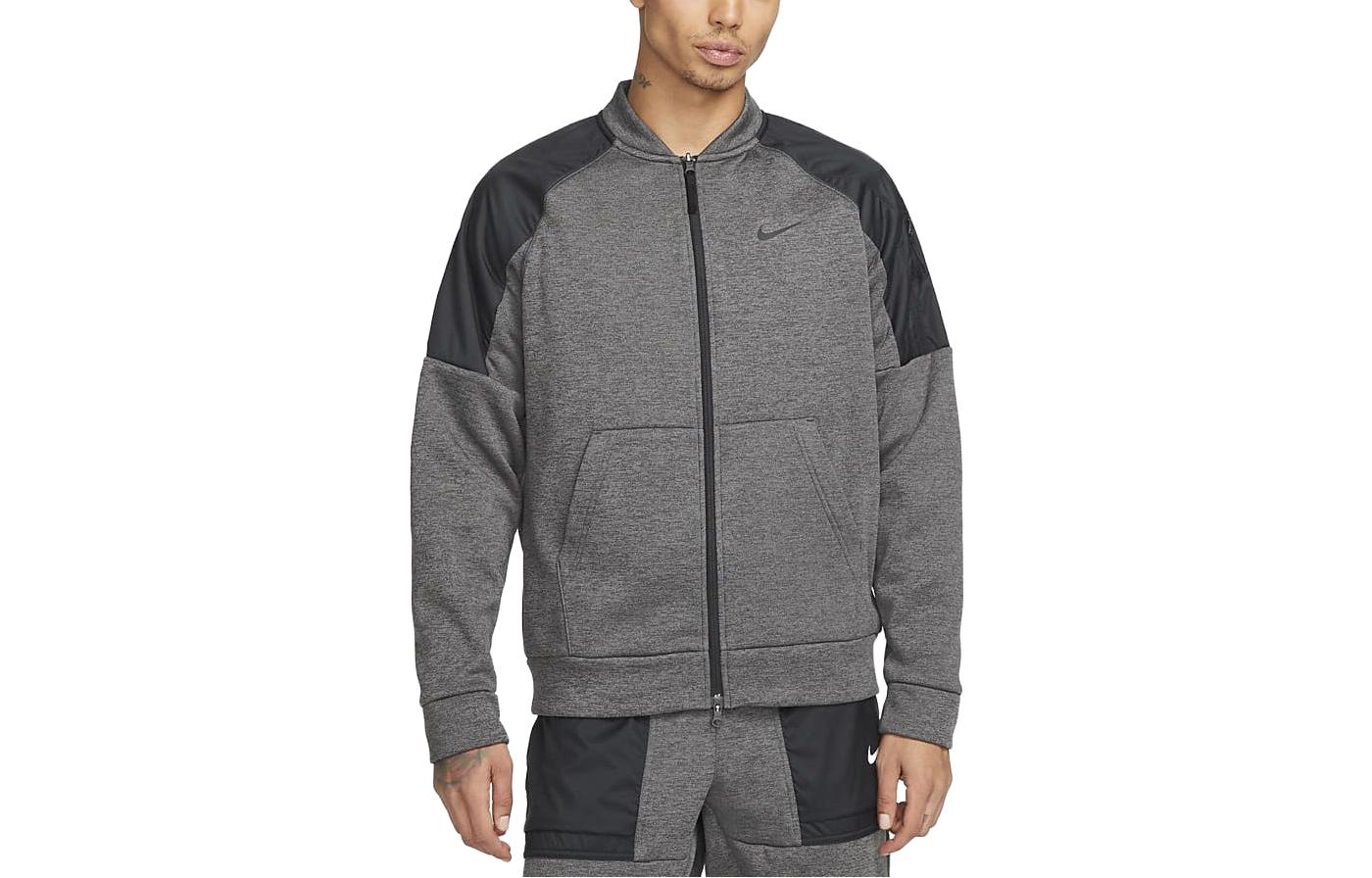 Nike Jackets Men s Gray Stand Collar Moderate Other DQ4852-071 XXL