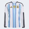 adidas Argentina 26 Long Sleeve Home Jersey