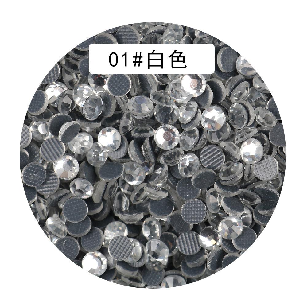 Middle East Diamond Dmc Hot Diamond Flat Bottom Glass Sole Clothing Accessories Diy Bag Shoes And Hats Nail Drill Jewelry Sticker Drill