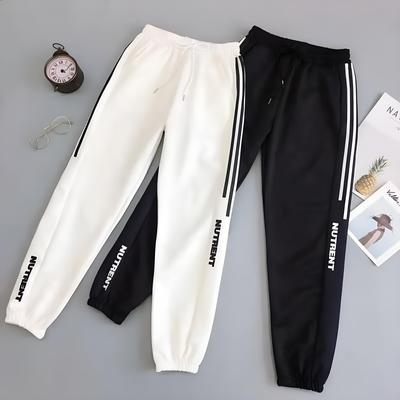 Sweatpants Female Ins Students Korean Version of Loose Thin Section Thin Bundle Foot Casual Pants