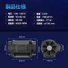 Duct Fan 150mm Ultimate Airflow Powerful System Registered Stepless Speed Control Switch Duct Ventilator Industrial Exhaust Fan Hon&Guan 798m³/h