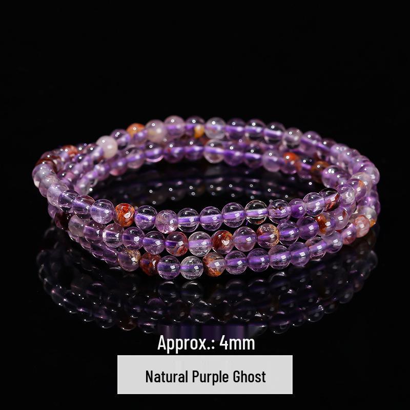Jingde Natuurlijke Kristal Meerrijige 4mm Stenen Kralen Armband Collectie Cadeau