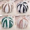 Plush Modern Round Pillow Striped Decorative Throw Cushion Bedroom Decoration
