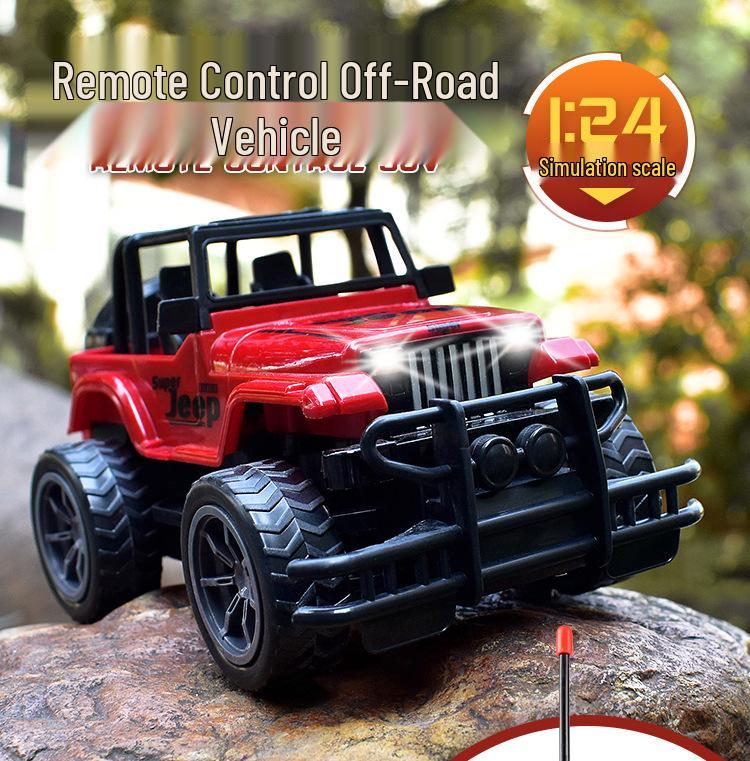 Big Wheel Off-Road Remote Control Racing Car - Children's Stunt Toy