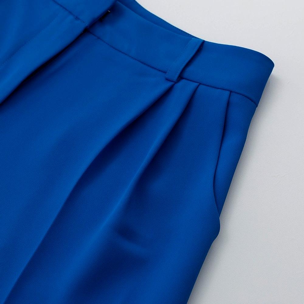 Women'S Pants Fashion Loose Full Length Ladies Trousers Casual High Waist Wide Pants