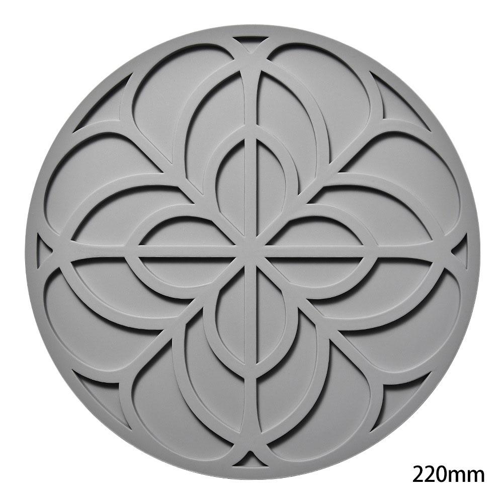 

Силиконовые подставки под кастрюли, двухразмерные, подставки под кастрюли, термостойкие подставки для ложек, кухонные коврики для сушки посуды 16cm&Round