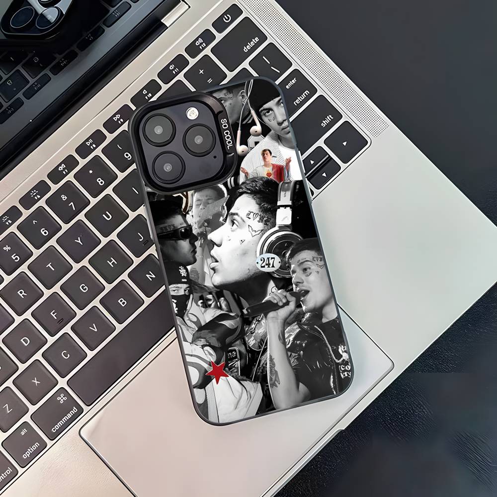

Rapper AMERI D-DUKI Phone Case For iPhone 17,16,15,14,13,12,11,Pro,XS,Max,Plus,Mini,SE4,E Black Matte Shockproof Cover iPhone17Air