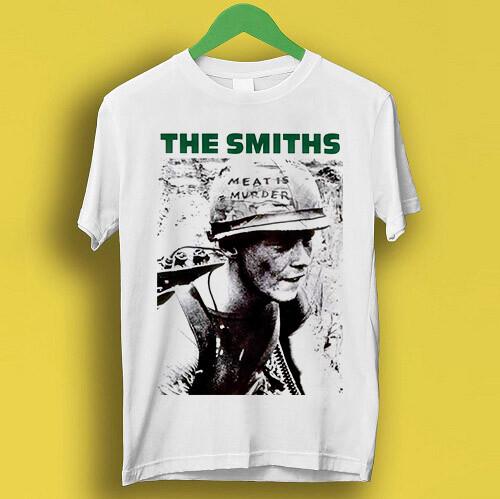 

The Smiths Meat Is Murder Punk Rock Retro Cool Gift Tee T Shirt P492 Unisex T-Shirt XXXL