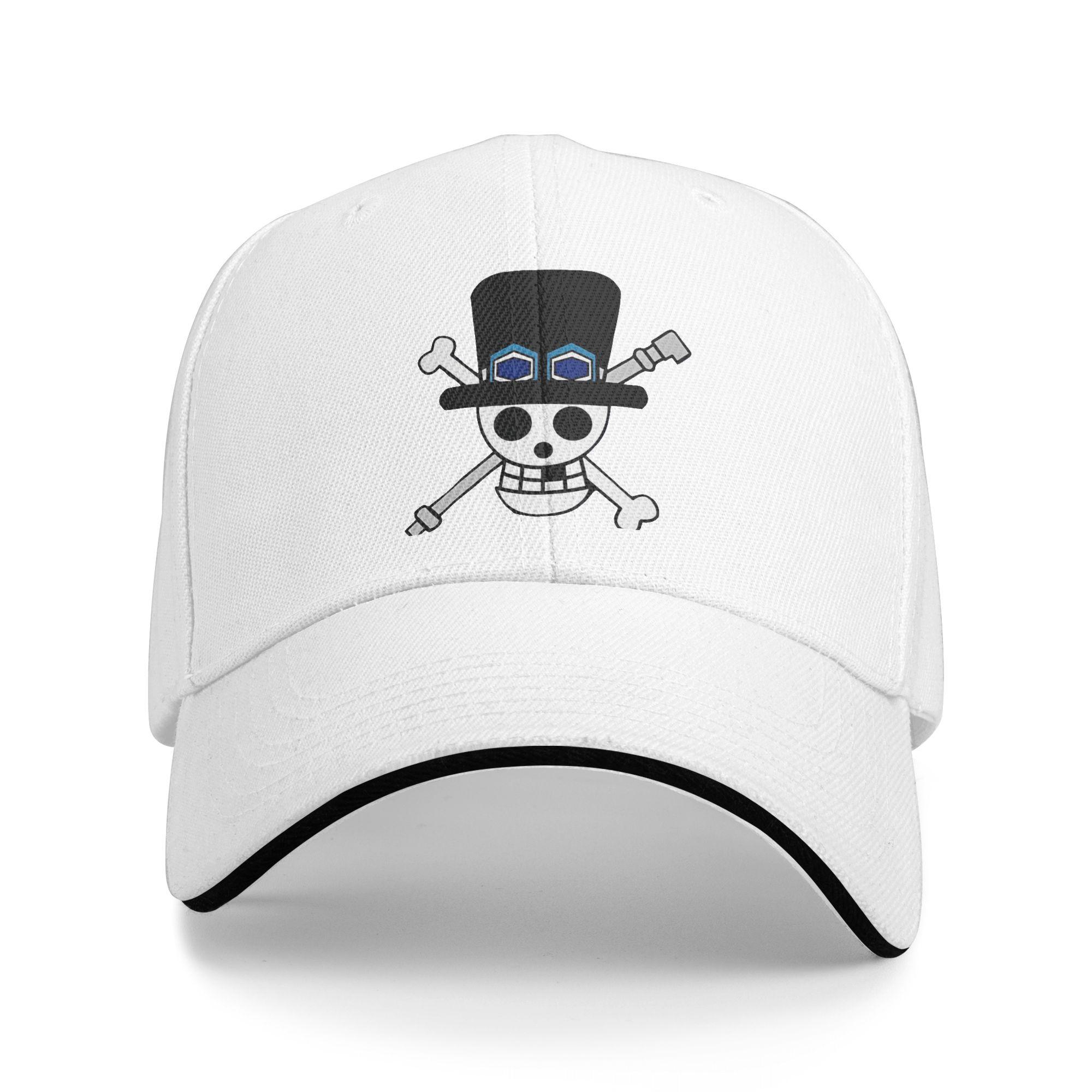 

One Piece Flag Doflamingo Tattoo Baseball Caps Hip Hop Sandwich Hats Men Women Polyester Sun Hat Running Golf One Size