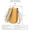 Baellerry Women Fashion Handbags Leather Shoulder Bags Classic Phone Bag Purse