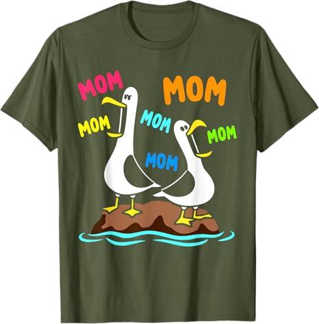 2026 New Fashion Mothers Day Novelty TShirt Gift Funny Bird Mom Seagull Funny Mama Seagulls Ocean Graphic Aesthetic Clothes