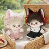 Cute Cartoon Cute Animal Ear Cotton Doll Headwear Hairband Maid Style Cat Ears Hairband Dress Up Doll 20cm Doll