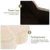 Valentines Day Heart Shaped Gift Box for Storage 3Pcs Marble Pattern Design