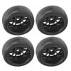 4Pcs RC Rubber Wheels Tire Slicks 65mm Dia Fit for WPL D12 1 10 Remote Control Truck