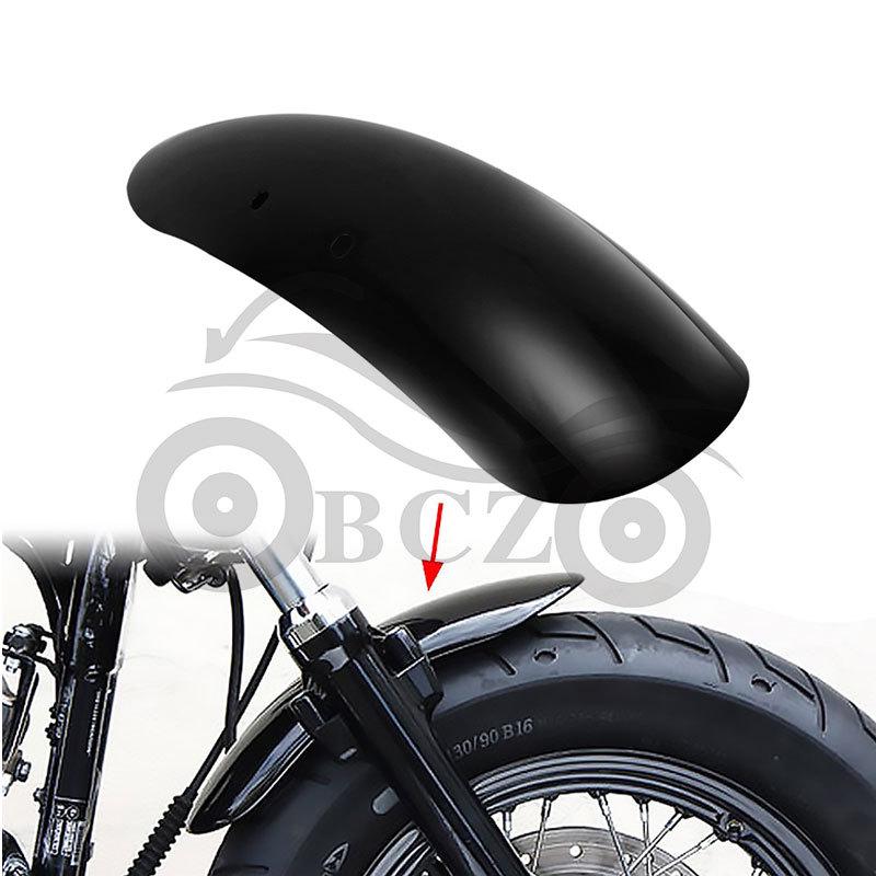 Harley Motorcycle Retro Front Fender Short Mudguard Cover Motorcycle Front Mudguard