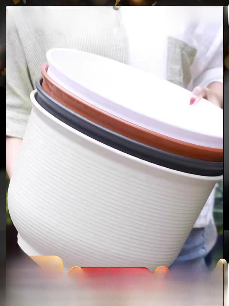 Large Size Resin Nordic Style Plastic Flower Pots for Indoor And Outdoor Use Simulation Ceramic Plant Pots for Succulents