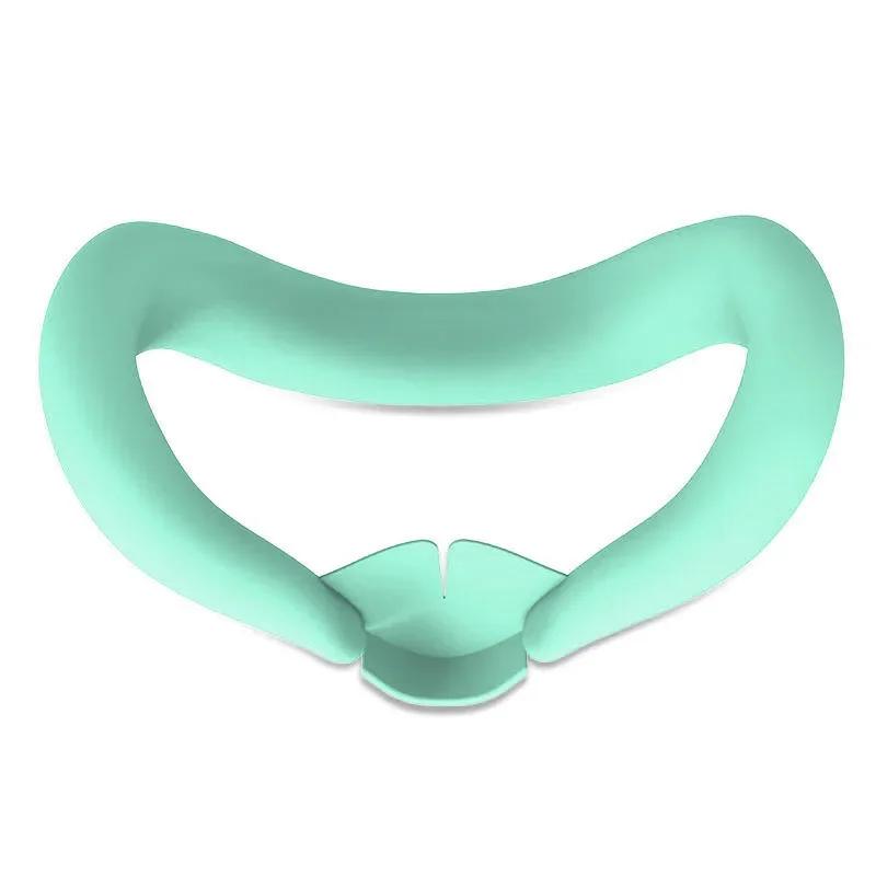 Silicone VR Face Mask Lightproof Mask Face Cushion Sweatproof Face Cover Pad Washable Replacement for Meta Quest 3 Accessories