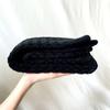 Damen Winter Beinwärmer Zopfmuster Kabelstrick Oberschenkelhohe Stiefelsocken Einfarbig Gedrehte Strickerei Über Knie Lange Strümpfe