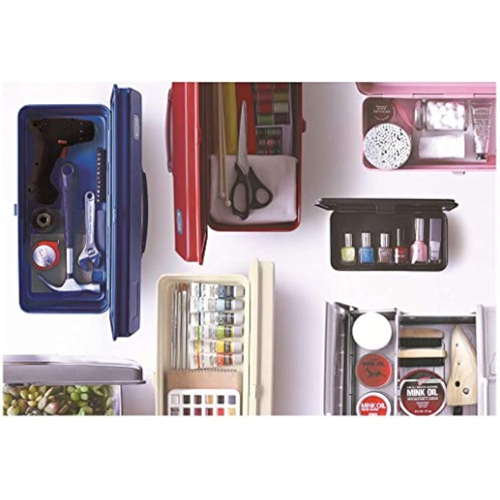 TOYO Steel Color Trunk Tool Box (Tool Box) T-190 (Italian Yellow)