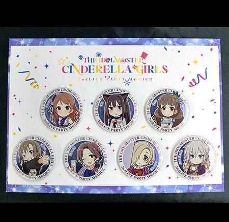 

THE IDOLM@STER CINDERELLA GIRLS 2ndLIVE PARTY M@GIC!! Idolmaster Cinderella Girls [Cinderella 2ndLIVE] Can Badge Set of 7 Cool