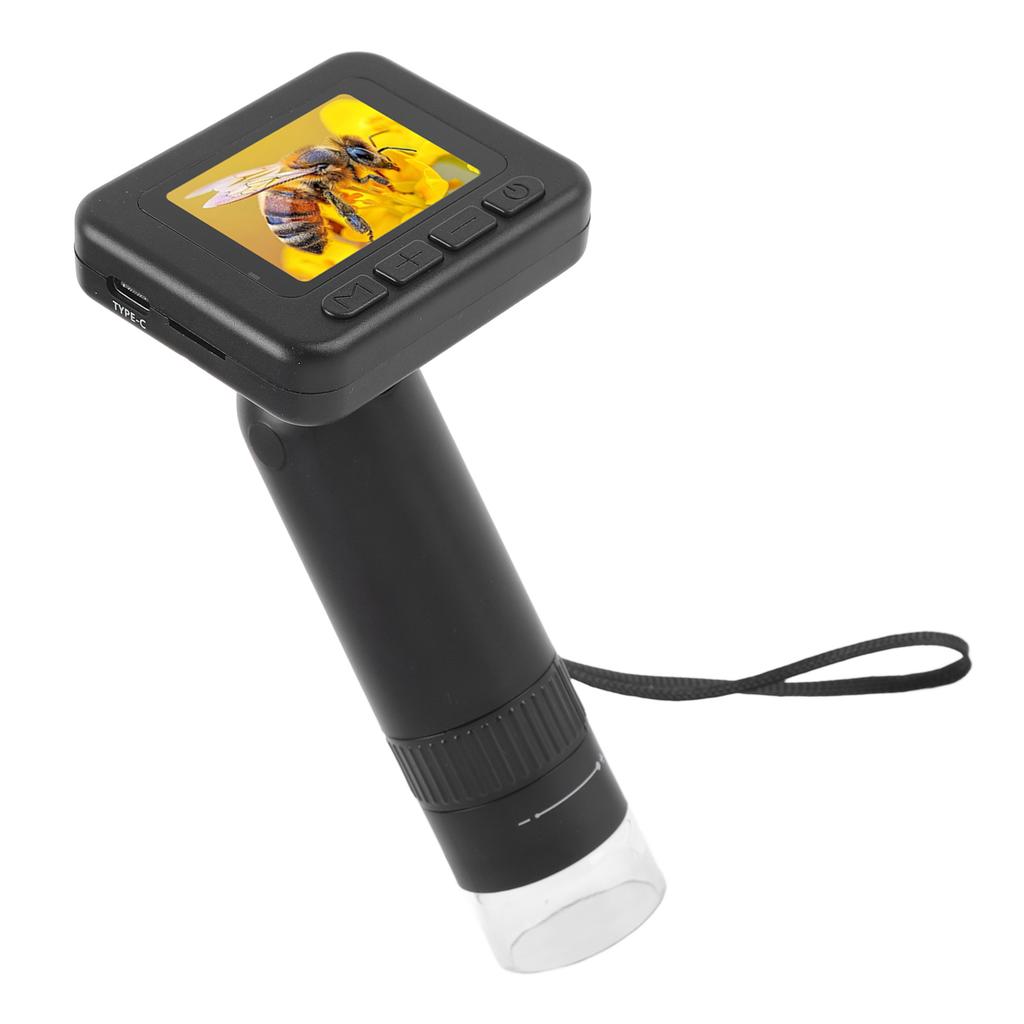 Portable Digital Microscope 1000X Adjustable USB Handheld Microscope Inspection Camera with 2 Inch