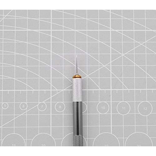 Nelbons FLASH HG Narrow Carving Chisel, Flat Blade (0.1mm-1.0mm) - Zangi Series, Carbide Carving (RG, MG Set (0.125/0.15/0.2/0.5))