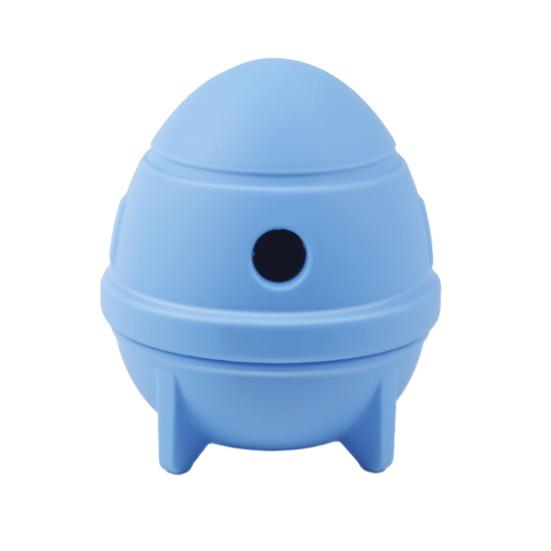 Dog Food Leakage Chew Toy Bite Resistant Spaceship Treat Dispensing Feeder Pet