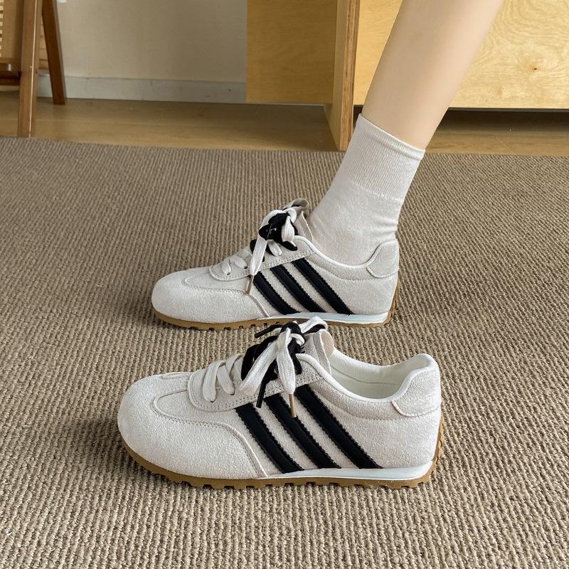 

Women s new spring women s shoes versatile little white sports and leisure board shoes 40 чёрный