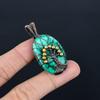 Tree Of Life Malachite Pendant,999 Copper Wire Wrapped Pendant Jewelry. Gift For Women Handmade Pendant Gemstone Jewelry