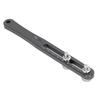Adjustable Watch Case Opener 2 Prong Stainless Steel Back Cover Remover Tool Round Head Grey