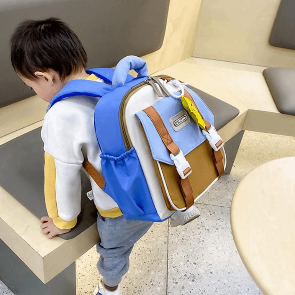 Adjustable Straps Kindergarten School Bag Waterproof Children's Backpacks  Children