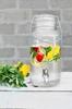 JAR WITH TAP GLASS JAR FOR LEMONADE WATER