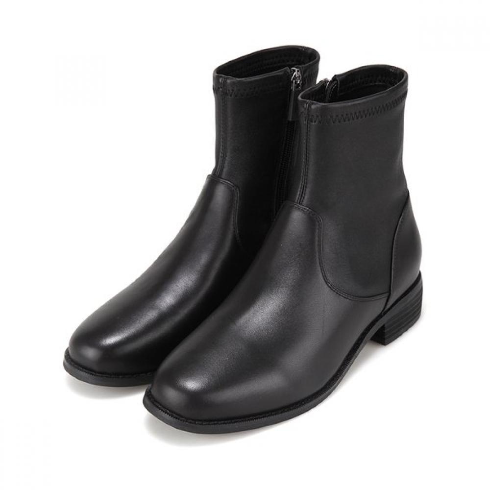 

Barbara Leather 3cm Daily Span Ankle Boots Bbi857bk 250mm