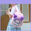 Kuromi Cartoon Kindergarten Backpack For Kids With Lightweight Oxford Fabric And Double Shoulder Straps