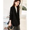 VICTORIA&VERA Women's Elegant Wool Blend Long Coat