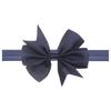 Children's headband, solid V-shaped ribbon, dovetail baby bow headband 21 colors