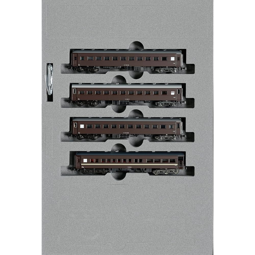 KATO N gauge JR West Maite 49+ old passenger car 4 car set 10-1893 model train passenger car