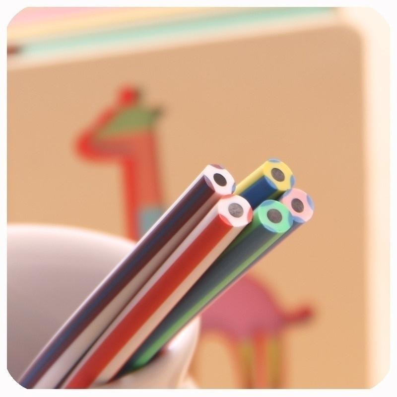 5pcs/lot Creative Stationery Folding Soft Pencils Student School Gifts