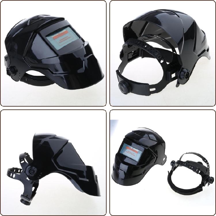 Welding Helmets Darkening Large View Solar Power True Color Welding Hoods Sensors Wide Shade Welding Mask Grinding