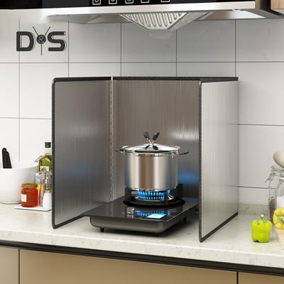 Easy-Storage Oil-proof Guard Foldable Long-lasting 2 3 Sided Grease Splatter Screen
