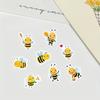 500pcs Cartoon Bee Stickers Suitable for Office Decoration, Labeling, Sealing Envelopes, Party Decorations, And Office Supplies.