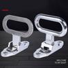 Small/Large Folding Step Boats Transom Steps Stainless Steel Boats Folding Mast Step Marine Foot Rest Transom Ladder