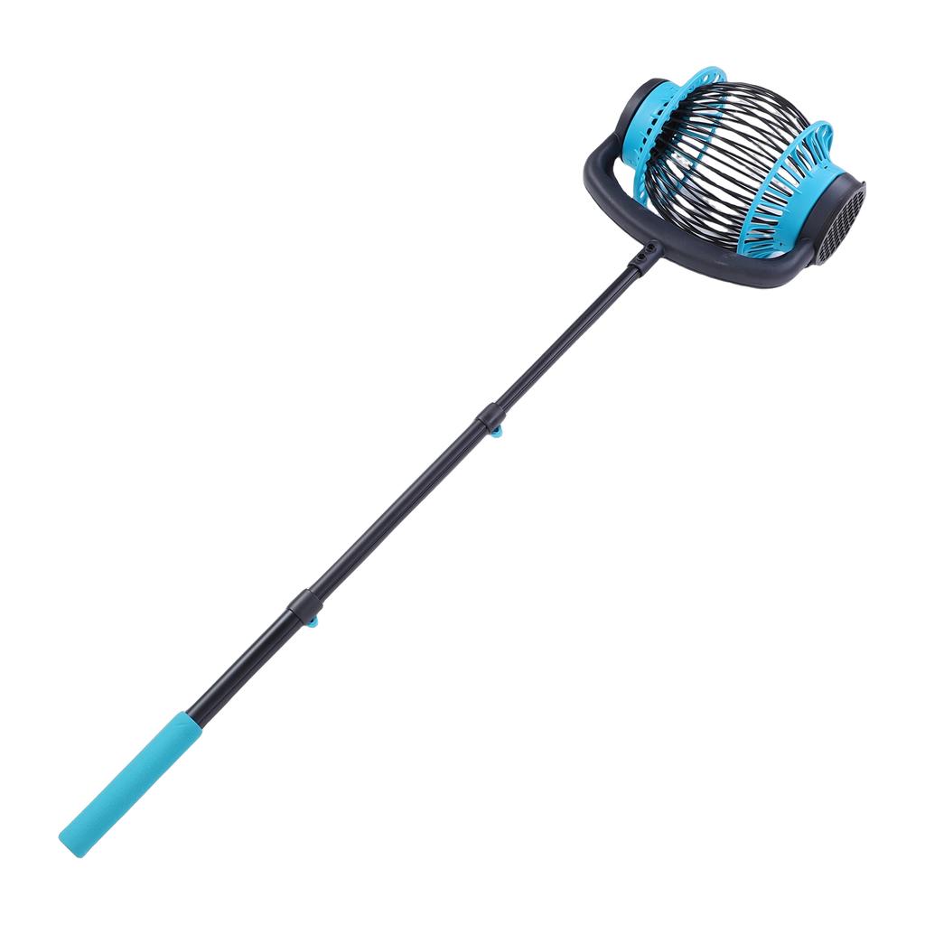 Zbieracz orzechów na kółkach Aluminiowy Nylonowy 4,3FT Teleskopowy Wielofunkcyjny Zbieracz żołędzi Rolka do pekanów Orzechów włoskich Na zewnątrz