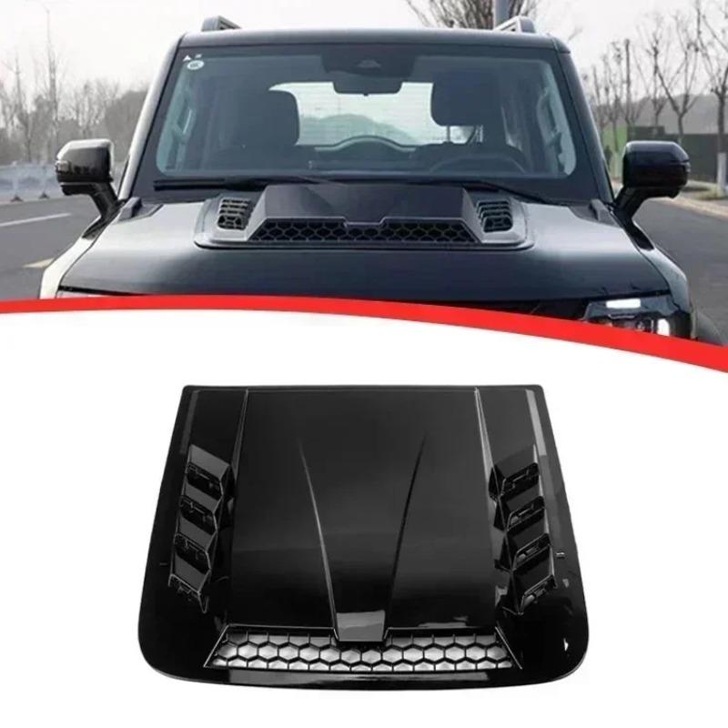 Universal Automotive Hood Scoop and Vents for Trucks Compatible with Dodge Ram 1500 2500 Ford F250 F350 Jeep Wrangler