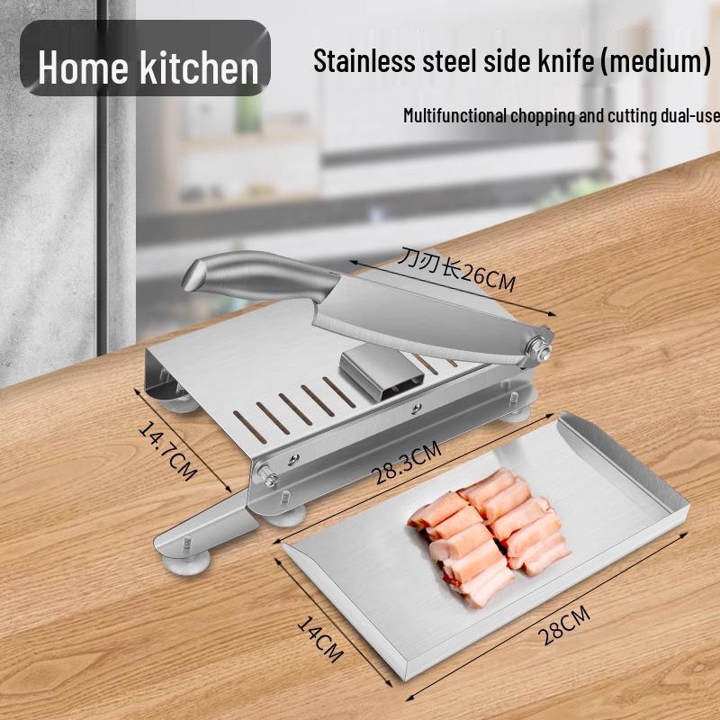 Guillotine Bone Cutter: Household & Commercial Use for Chopping Bones, Small Pig Trotters, Chicken Ribs