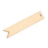 100pcs With Holes Wooden Gift Tags 2.6 x 0.5 Inch Blank Wood Hanging Tags  DIY Crafts