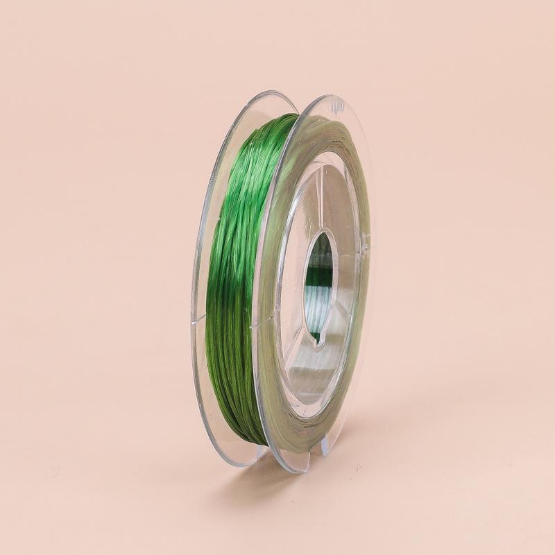 25-Color Elastic Wire Beads Set: Handmade, Durable, for DIY Bracelets & Necklaces