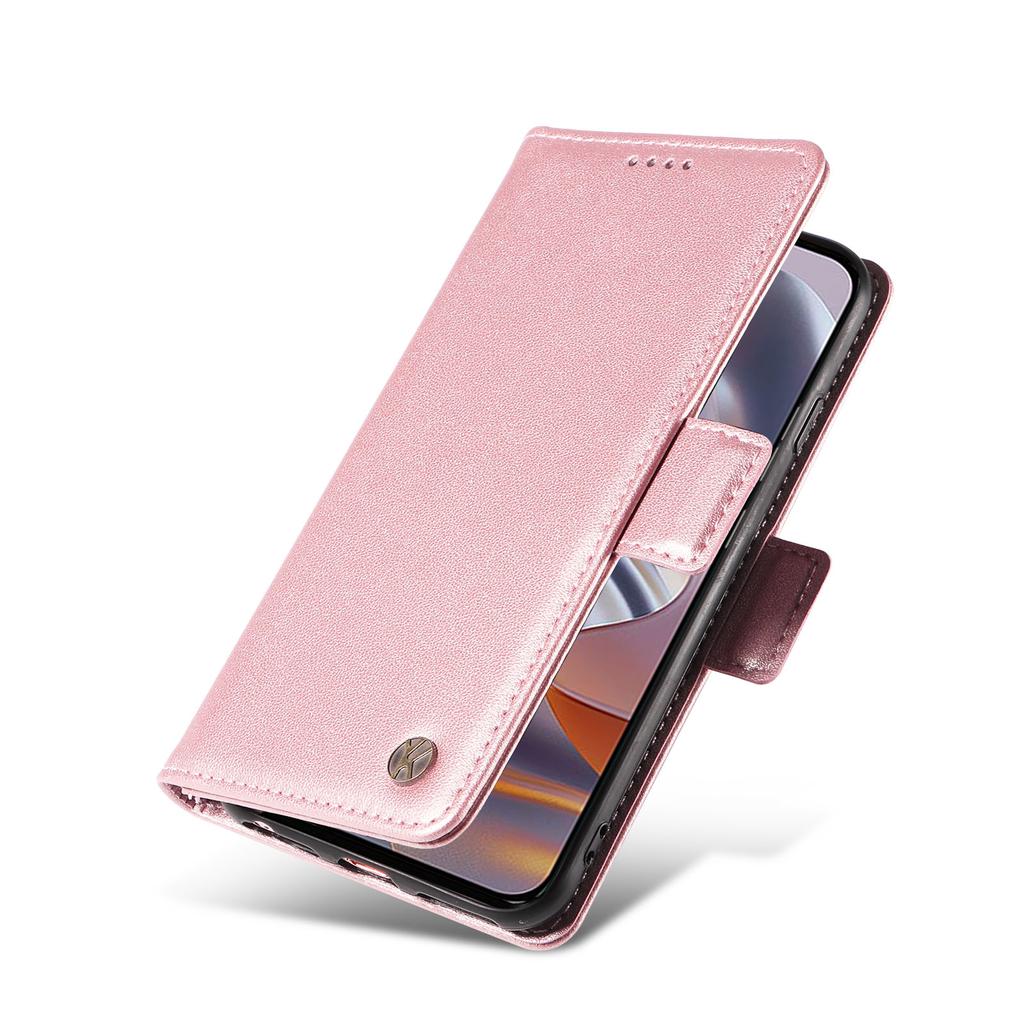 YIKATU YK-003 For Motorola Edge 50 Neo 5G/Moto S50 5G/Thinkphone 25 5G Case Wallet Stand Leather Phone Cover Side Buckle